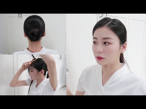 ✨셀프 면접헤어하는법! | 쪽머리 | 면접합격 | 채예진Yejin