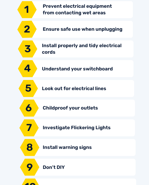 10 Electrical Safety Tips For The Workplace | Safetyculture