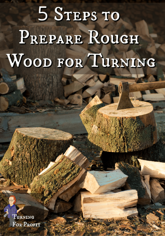 5 Steps To Prepare Rough Wood For Turning | Turning For Profit | Woodturning  | Lathe |