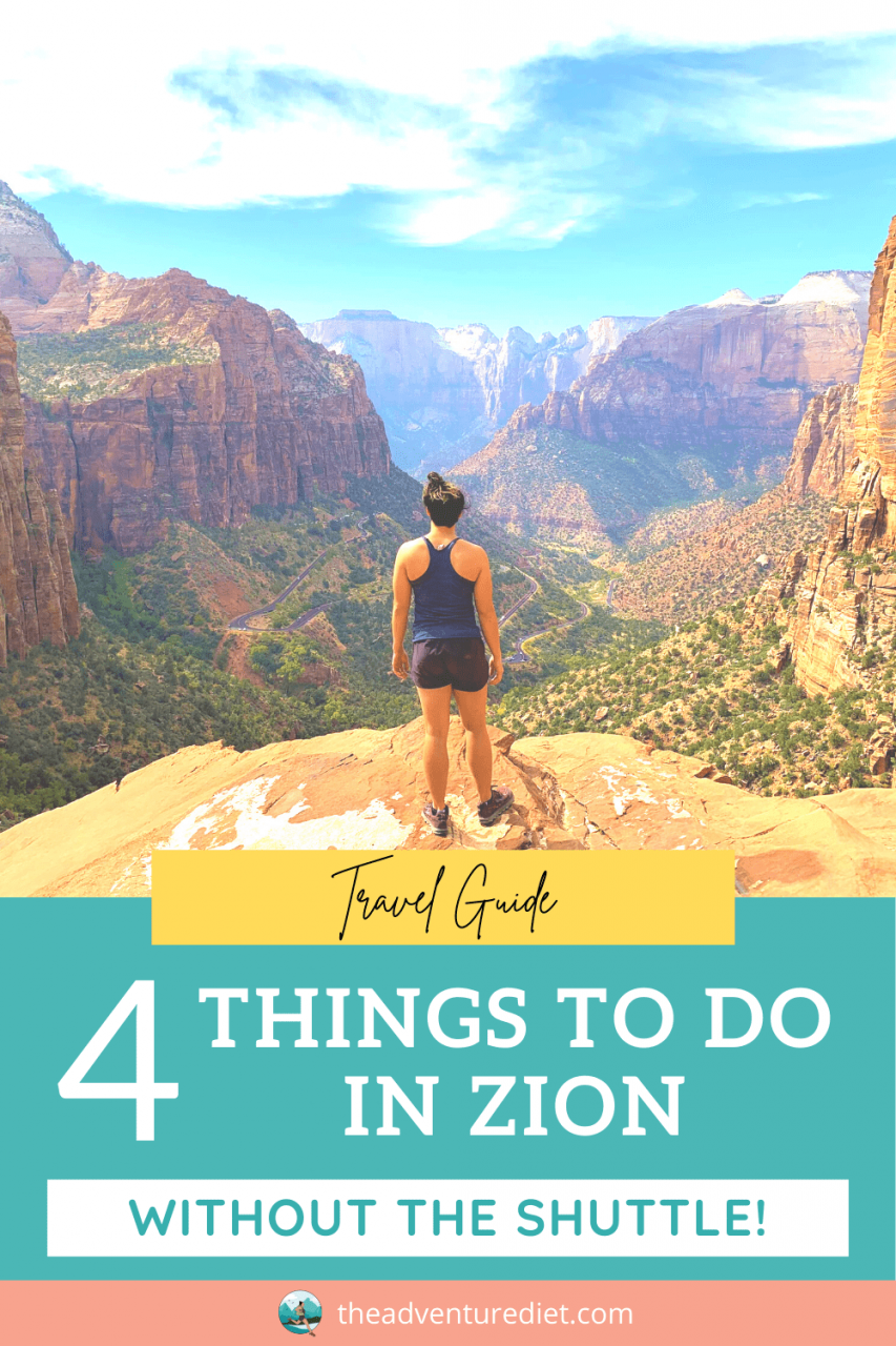 4 Ways To Visit Zion National Park Without The Shuttle