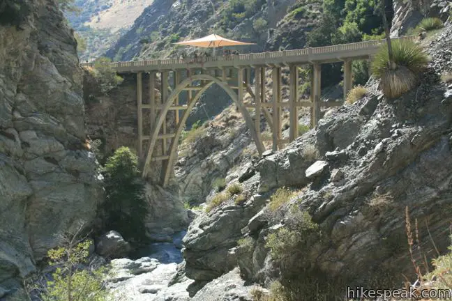 Bridge To Nowhere In The San Gabriel Mountains