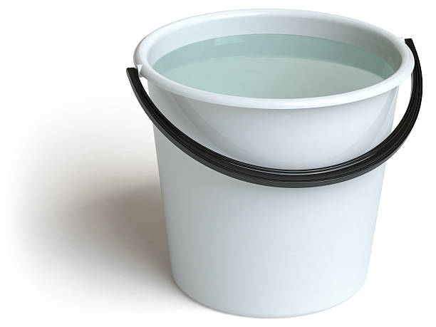 Bucket Stock Photo - Download Image Now - Bucket, Water, Cut Out - Istock