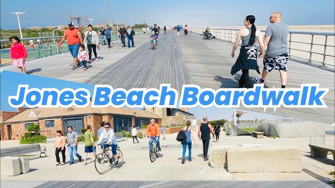 Free Bike Ride At The Beach Jonesbeach Statepark Boardwalk Beach Bicycle  Artdeco Longisland N.Y. - Youtube