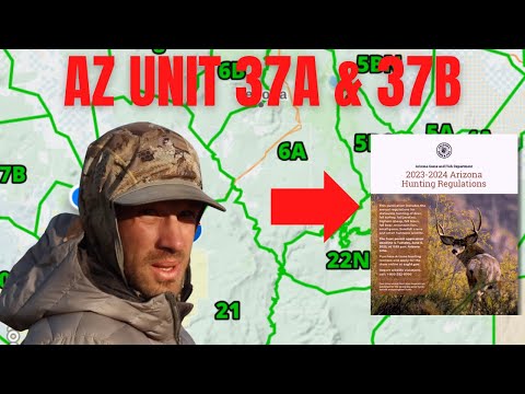 Arizona Mule Deer Hunting & Coues Deer Unit 37A & 37B | Draw Odds | Hunting Spots #muledeerhunting