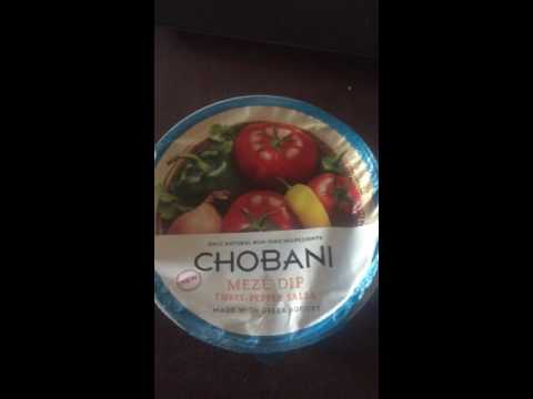 Chobani Greek yogurt salsa - gluten free