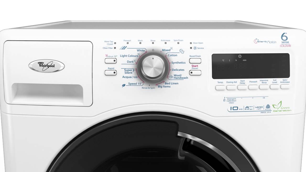 6Th Sense Washing Machine Wavemotion Technology Whirlpool - Youtube