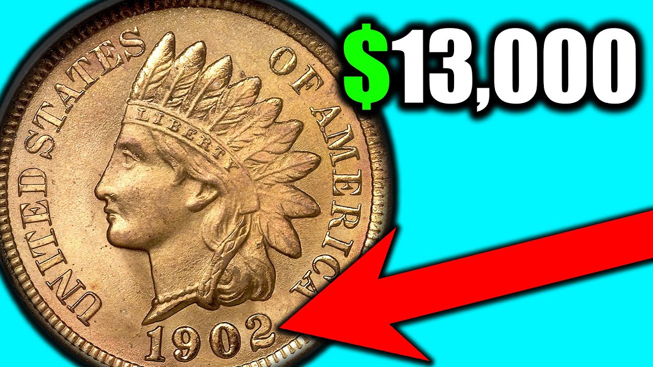 These Rare Indian Head Pennies Are Worth A Lot Of Money!! - Youtube