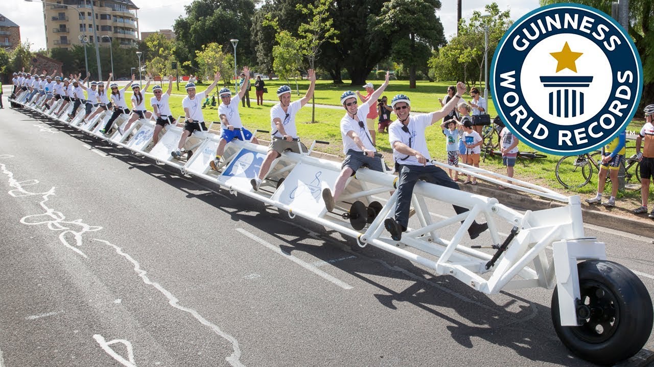 Longest Bicycle - Guinness World Records - Youtube