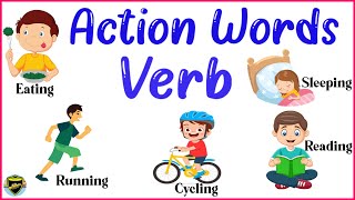 Action Words For Class 1| Verb For Class 1 | Action Words For Kids |Verbs  For Kids | Verb - Youtube