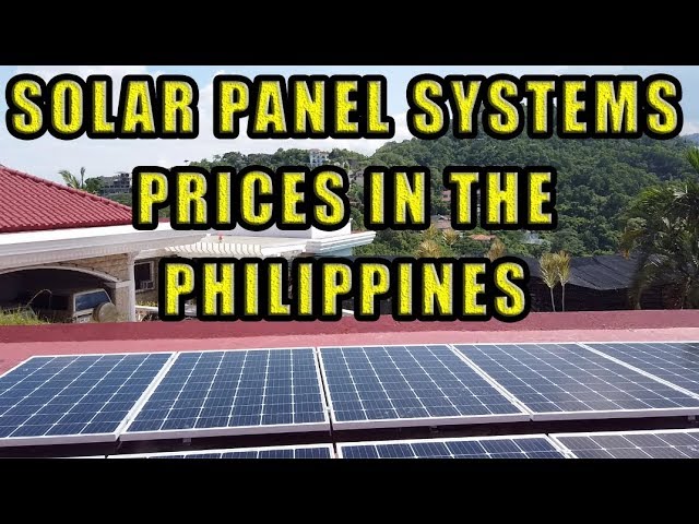 Solar Panel System, Prices In The Philippines. - Youtube