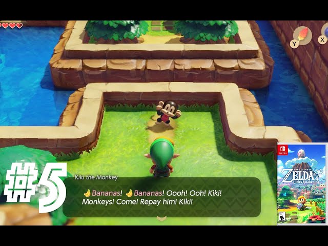 Link'S Awakening Playthrough | Kiki The Monkey Ep 5 - Youtube