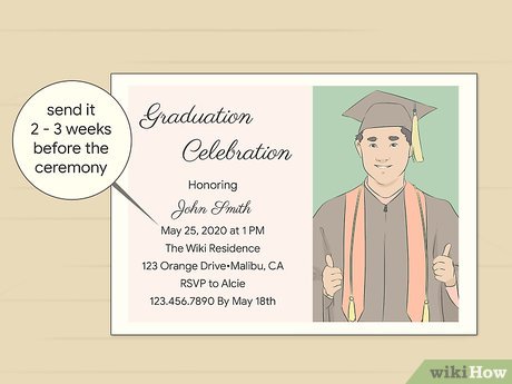 3 Simple Ways To Address Graduation Announcements - Wikihow