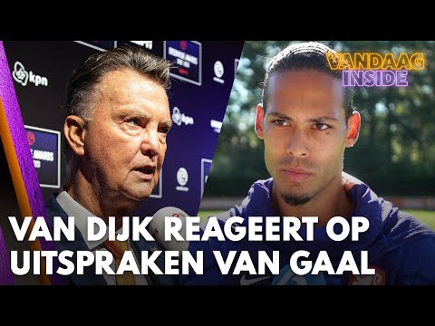 Virgil van Dijk reageert op uitspraken van Louis van Gaal over 'vooropgezet' WK 2022