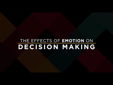 The Effects of Emotions on Decision Making