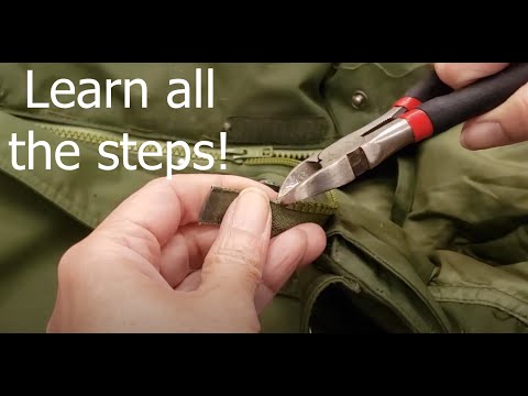 How to Replace the Zipper on a Winter Coat