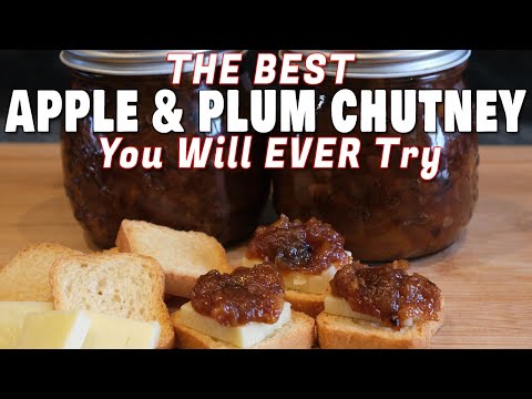 The BEST Apple & Plum CHUTNEY You Will (probably) Ever Try