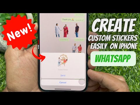 How to Create your own WhatsApp Stickers with iPhone | Whatsapp Sticker New Update