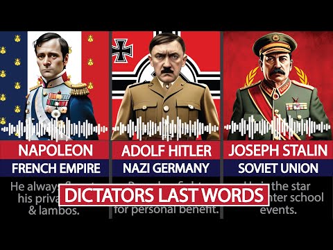 Last Words of Dictators