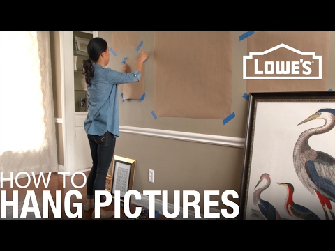 How to Hang Pictures