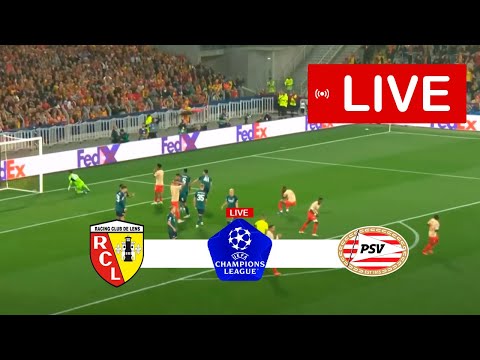 RC Lens vs PSV LIVE | UEFA Champions League 2023 | Match LIVE Today!