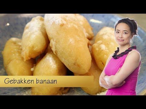 Gebakken banaan (Pisang Goreng)