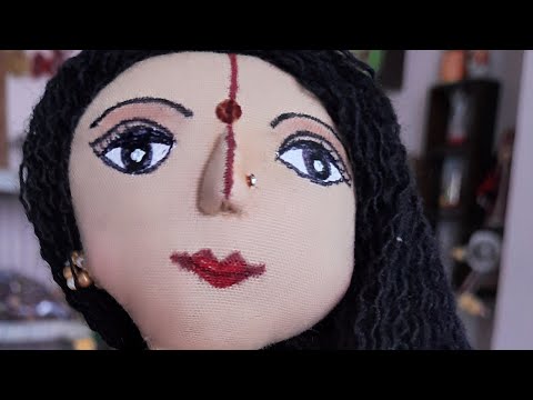 DIY Doll's Hair | Doll's Hair from Wool | Making Doll's Hair | Handmade Doll | Chhath Doll