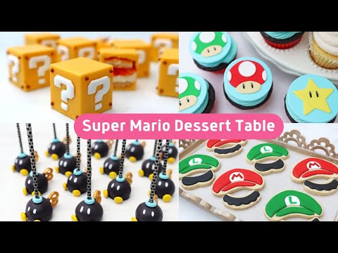 5 EASY Super Mario Treats - Super Mario Party Ideas