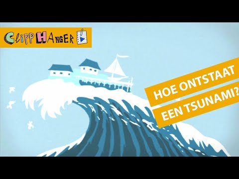 Hoe ontstaat een tsunami?