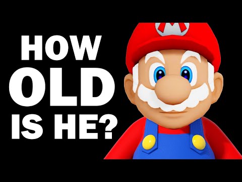 How OLD is Mario?