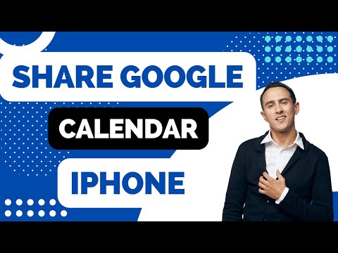 How to Share Google Calendar on iPhone