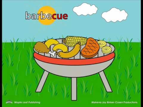 The Barbecue Song for Kids | Learn Food Vocabulary