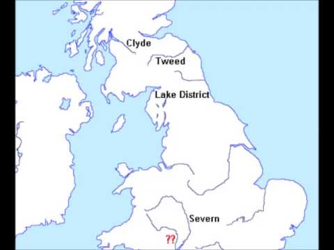 Locate and name major rivers in the UK.