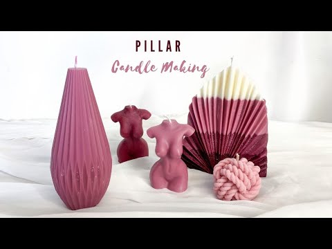 Beginners Guide to Make Soy Wax Pillar Candles  Tips and Tricks