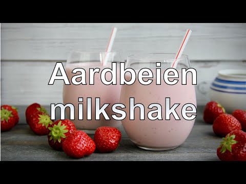 Strawberry milkshake recipe