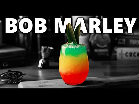 How To Make An Inspired Bob Marley Layered Cocktail