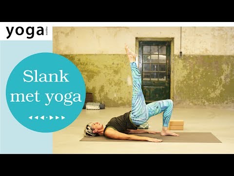 Fit & slank met yoga (oefeningen die helpen bij afvallen) | Danielle Raats | Yogatv