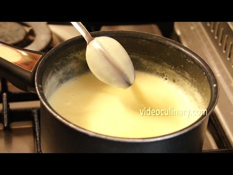 Vanilla Sauce Recipe - for Cakes, Strudel, Pudding or Ice cream