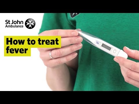 How to Treat Fever - First Aid Training - St John Ambulance