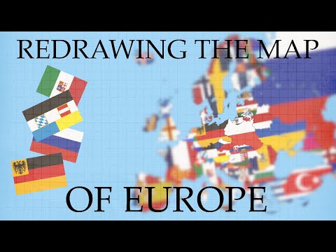 Redrawing The Map Of Europe - Alternate History