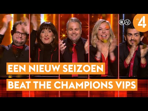 Een nieuw seizoen Beat the Champions VIPS | Vanaf zondag 5 maart