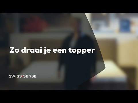 Hoe draai je een topper? | Swiss Sense helpt