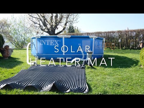 Intex solar heater mat