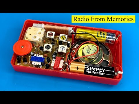 hoe radio AM te maken | AM Radio Elektronisch bouwpakket | Montage & RUN