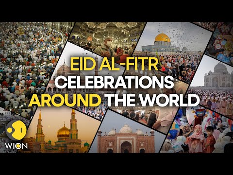 Eid al-Fitr 2023: Muslims around the world begin celebrations to mark the end of Ramadan | WION Live