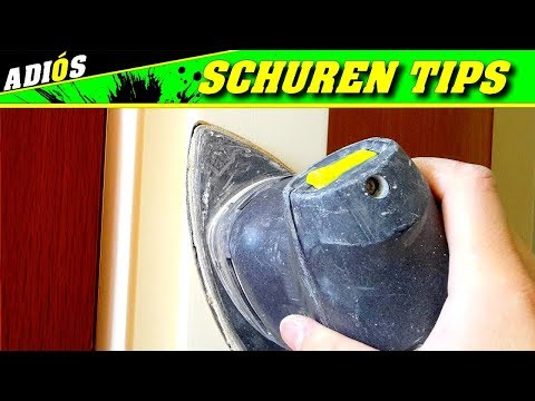 KOZIJN SCHUREN ~ tips voor kozijnen schuren