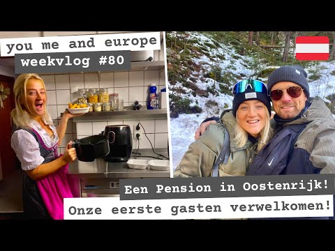 Weekvlog #80 Werken in OOSTENRIJK // ONZE EERSTE GASTEN, Kerstvieren en Sölden verkennen