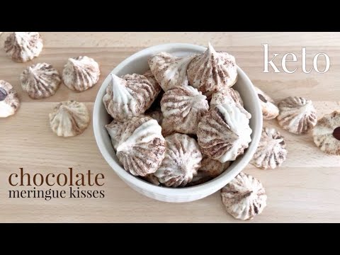 Keto Chocolate Meringue Kisses