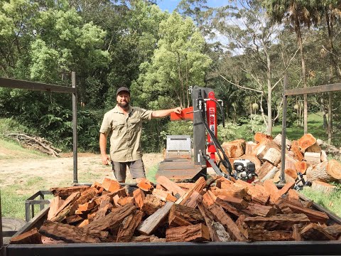 $$$ How long to split One Cubic meter of firewood? $$$ Redgum Super HDV 32000