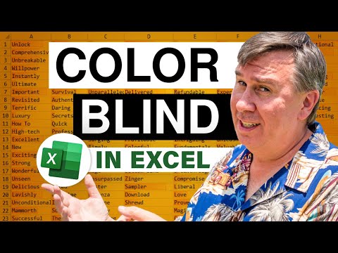 Excel #771 - Color Blind